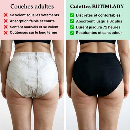 DrySafe™ Signature Butimlady - Culotte Anti-Fuites